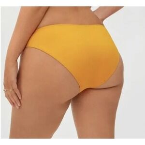 NWT Everlane Swim Bikini Bottoms Nyle Low Rise Yellow XXL Sustainable Swim‎